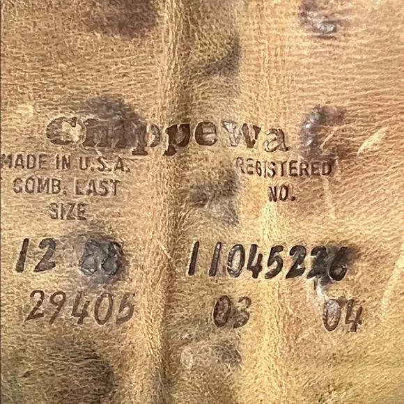 Chippewa Leather Lace-Up Boots - Picture 11 of 16